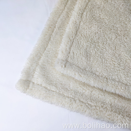 100% polyester shu velveteen blanket